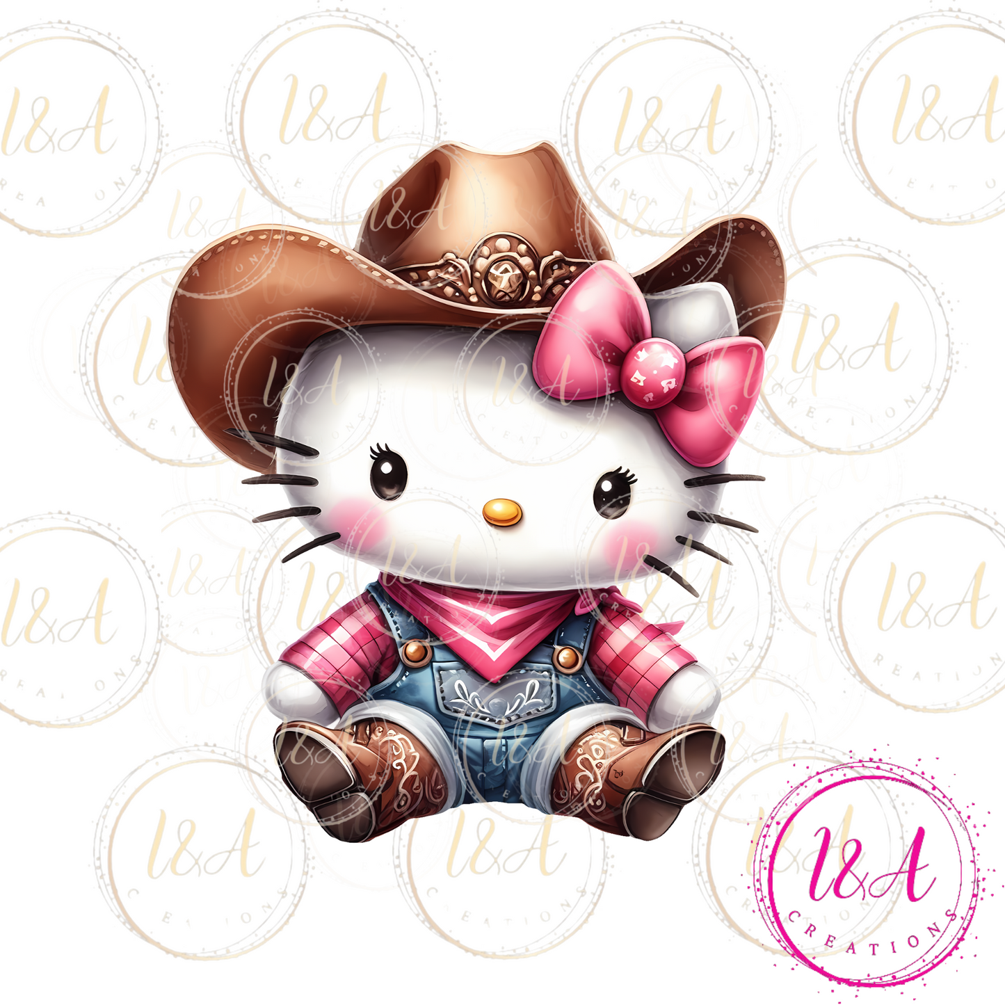 #148 cowgirl cat