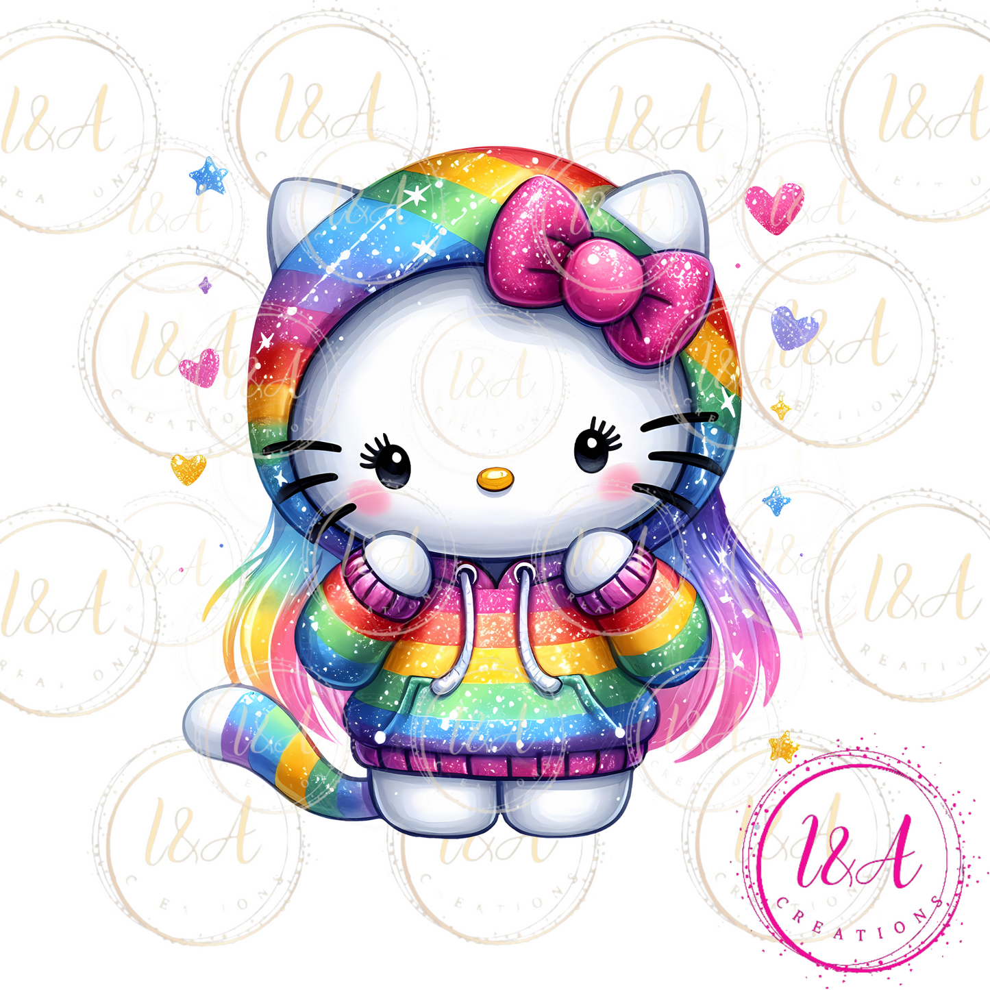 #154 rainbow cat