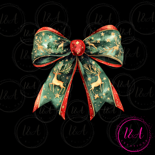 #227B raindeer bow