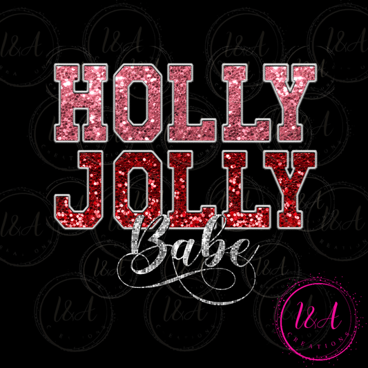 #239B Holly Jolly Babe