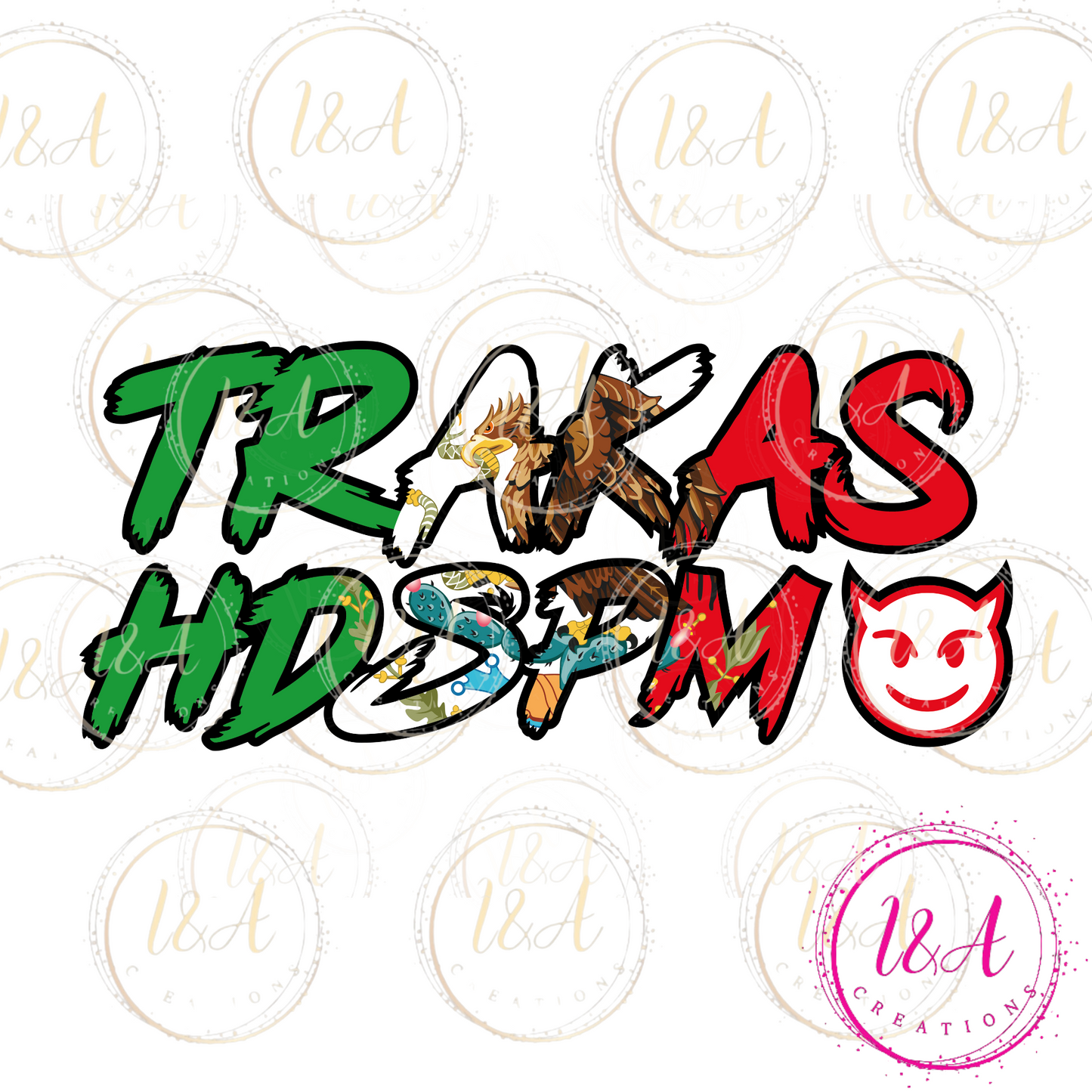 #568B Trakas mexico flag