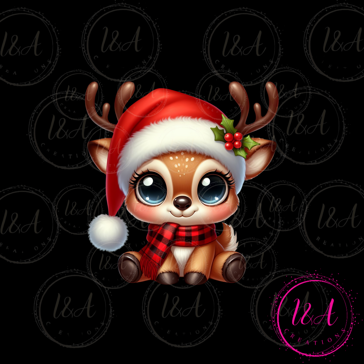 #248B Cute reindeer