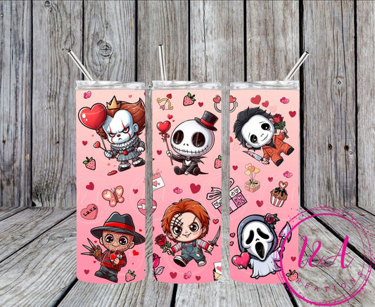 Scary friends valentines