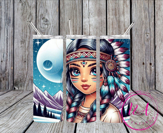 Pretty girl with braids
