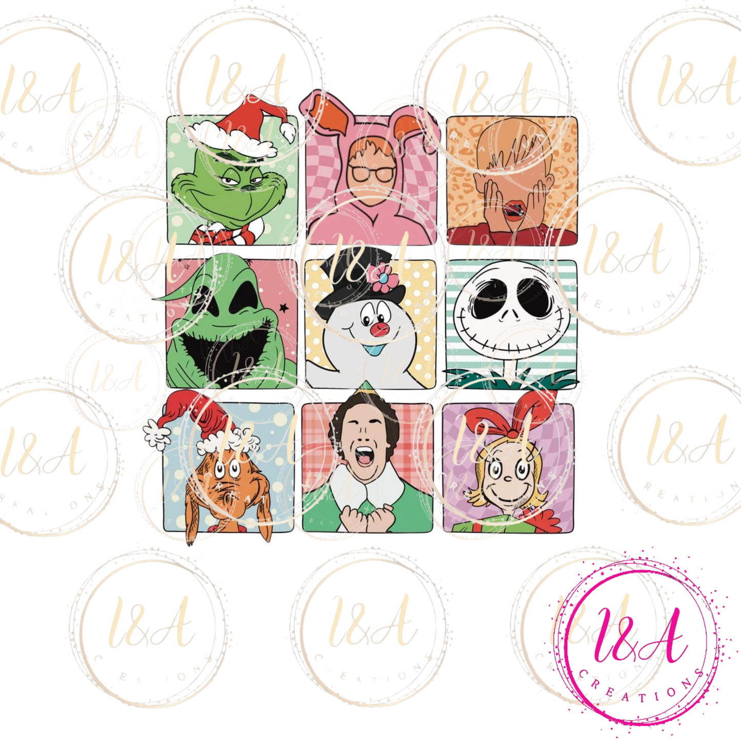 #432B Christmas friends