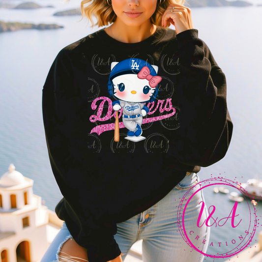 #413B kitty ⚾️ pink