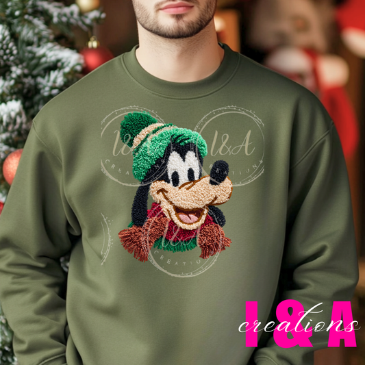 #174C Faux chrochet goofy
