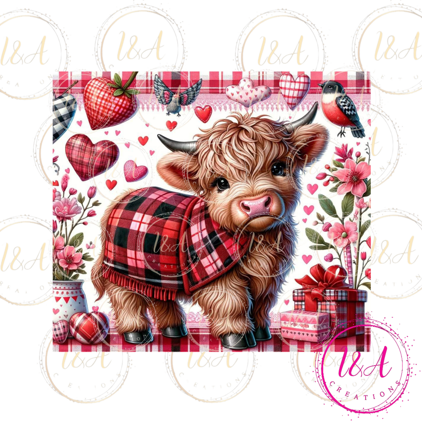 Cute Highland cow