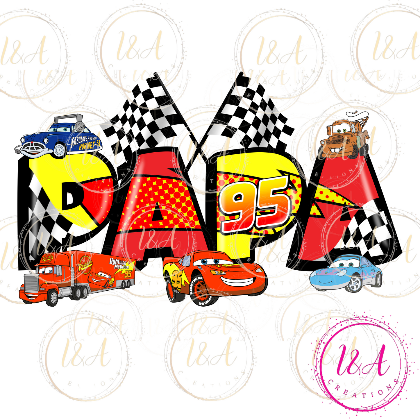 #462 PAPA-DAD/ cars