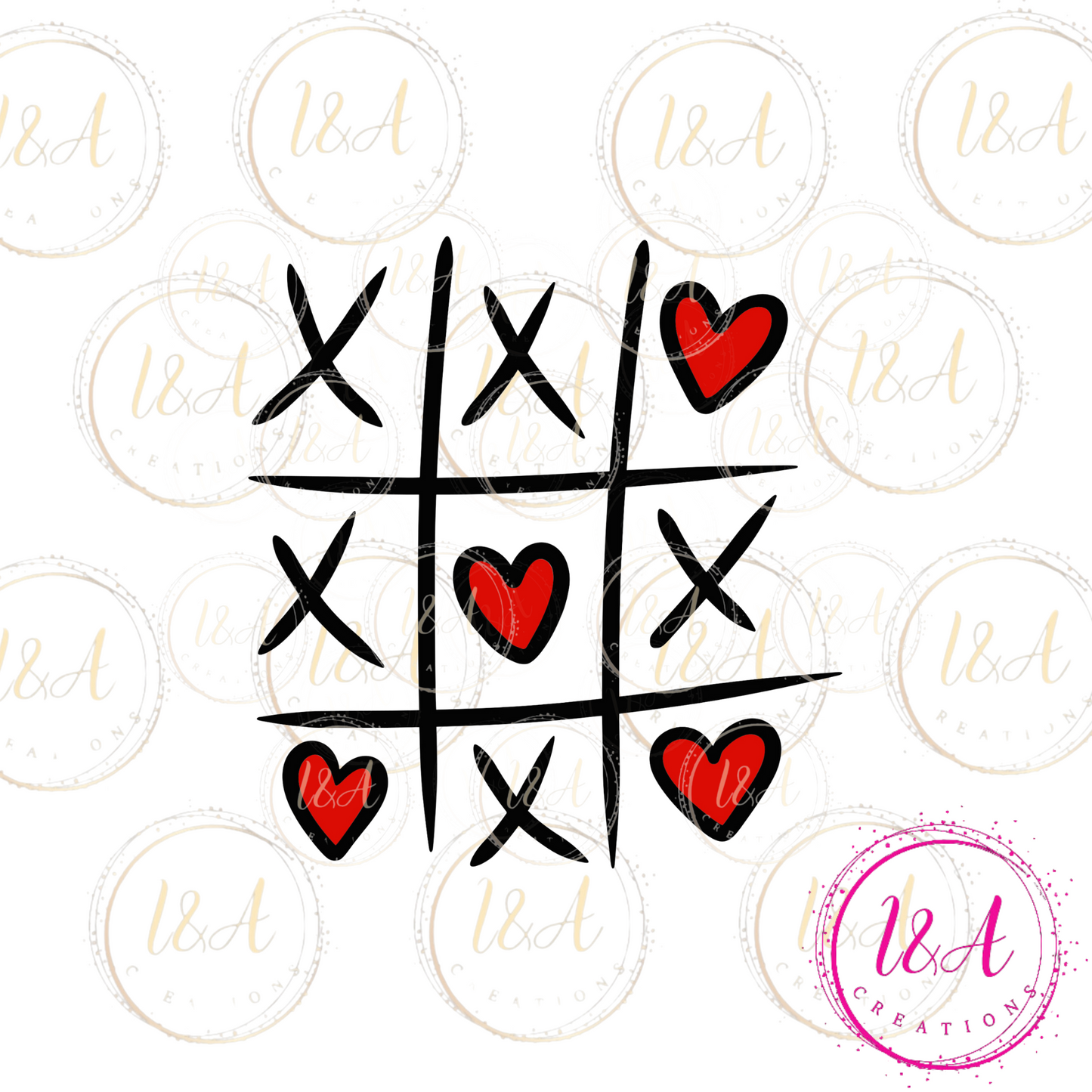 #622B valentines tic-tac-toe