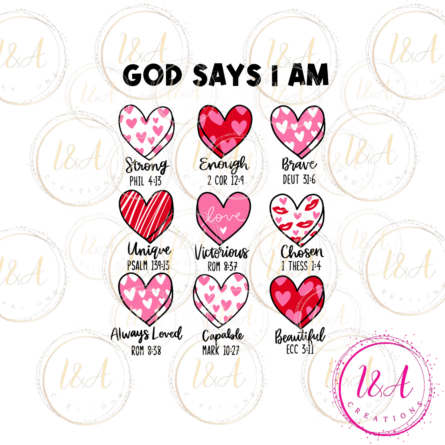 #631B God says I am...