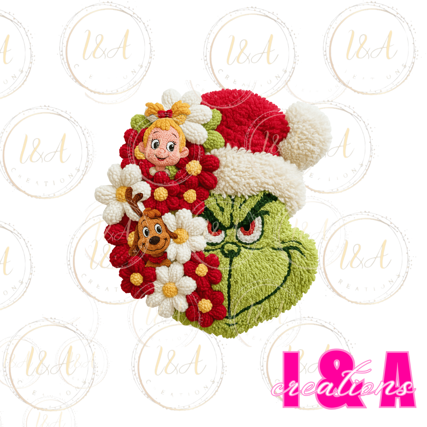 #231C Faux chrochet whoville friends