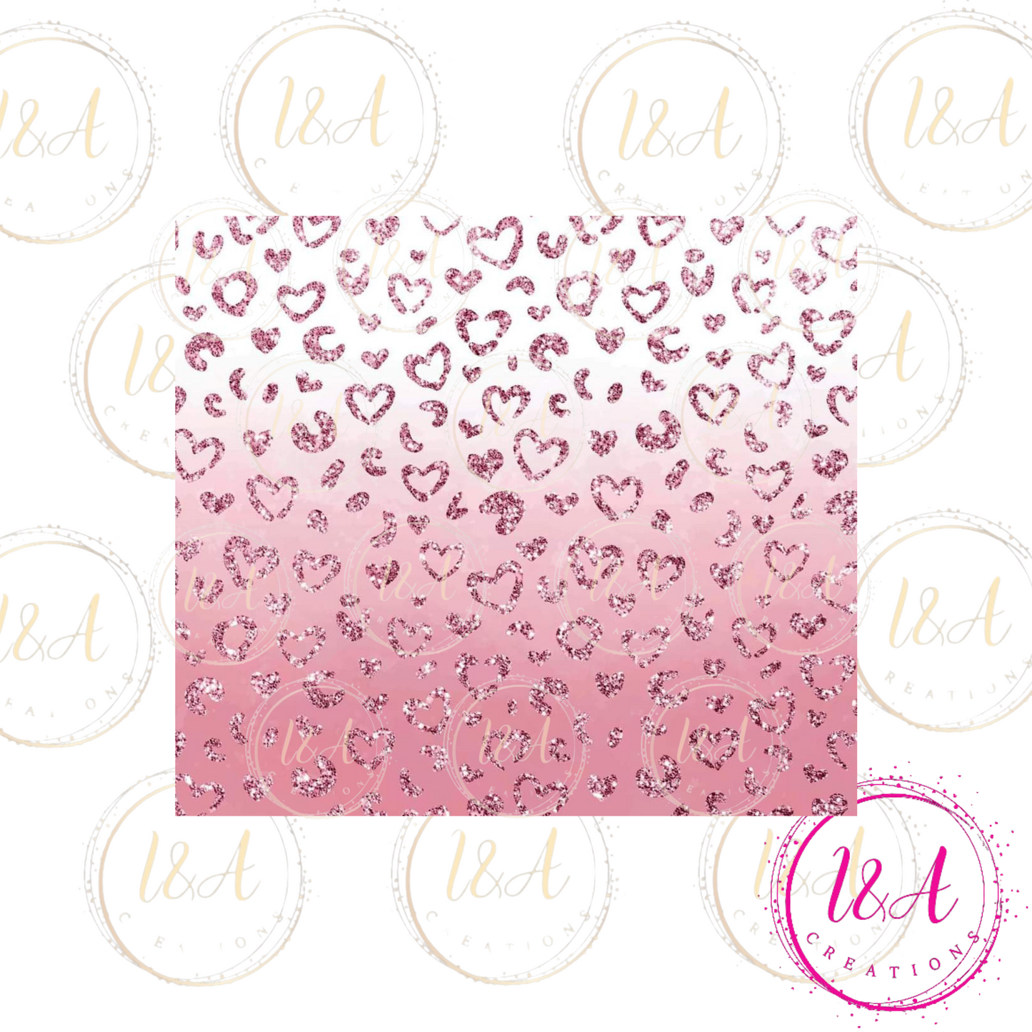 Pink hearts