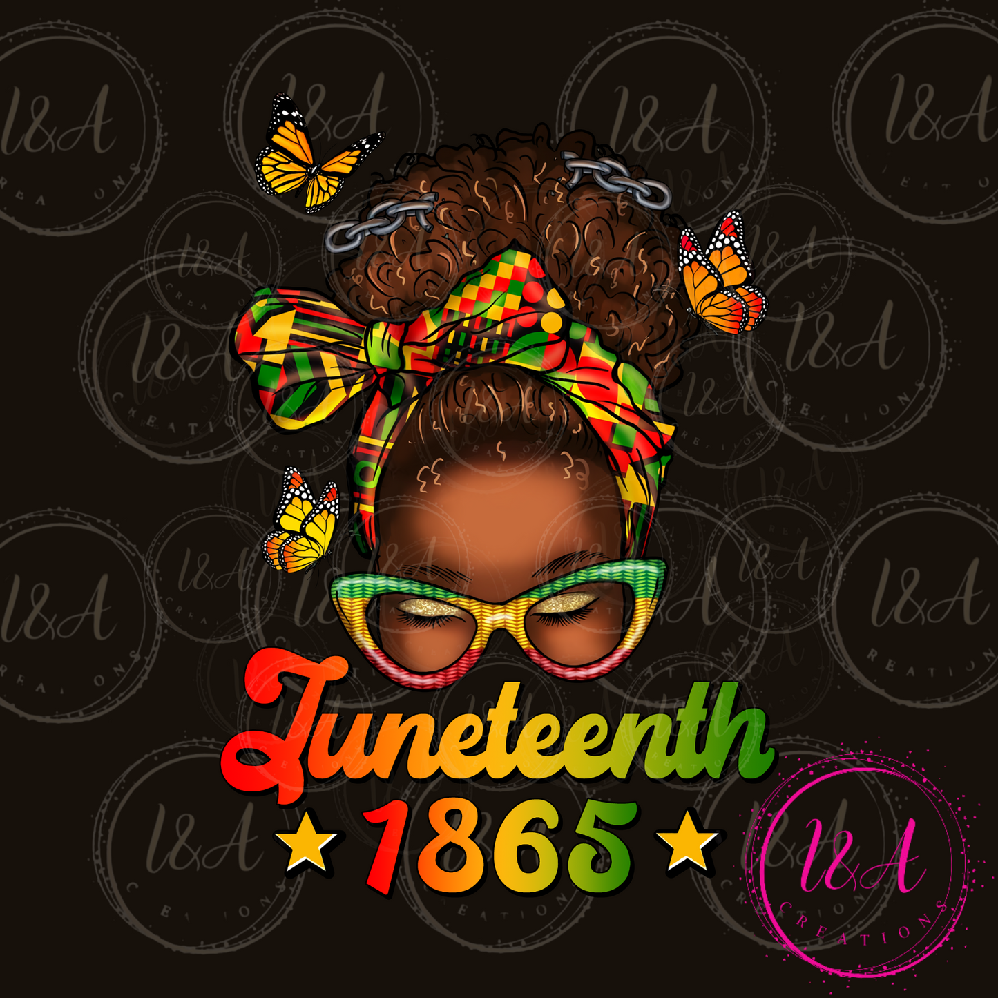 #789 Juneteenth 1865 woman
