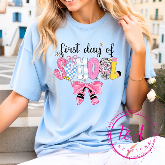 #845B first day of school