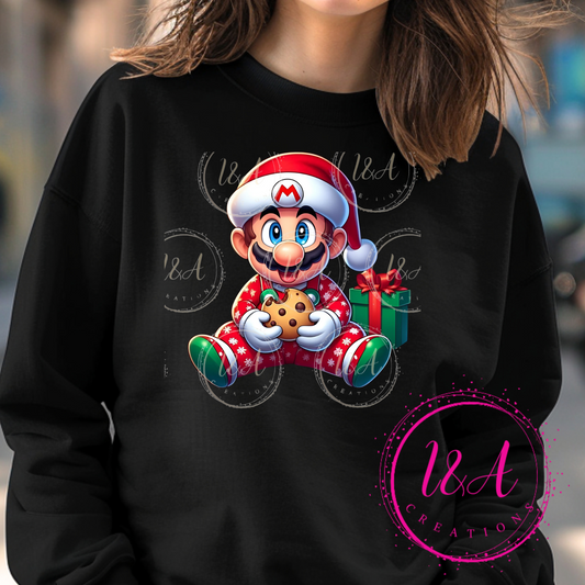 #400B Christmas mario