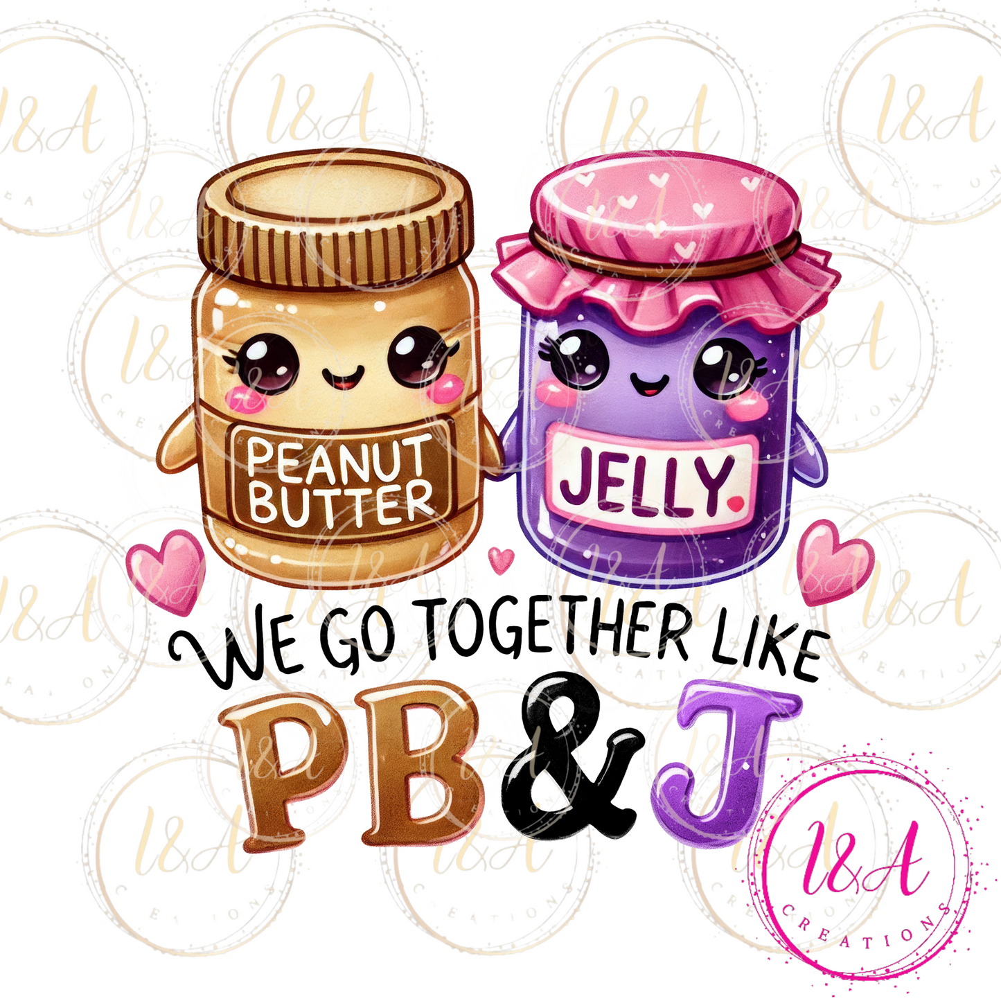 #673B we got together like PB&J