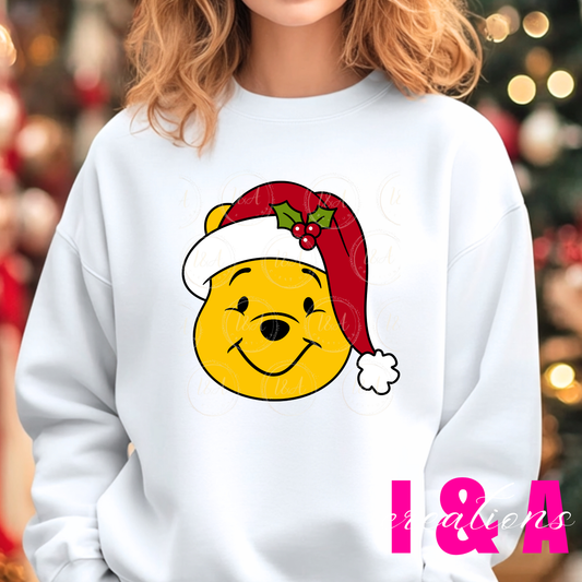 #482 honey bear Christmas