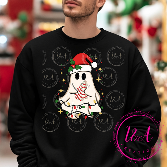 #181B Christmas ghost
