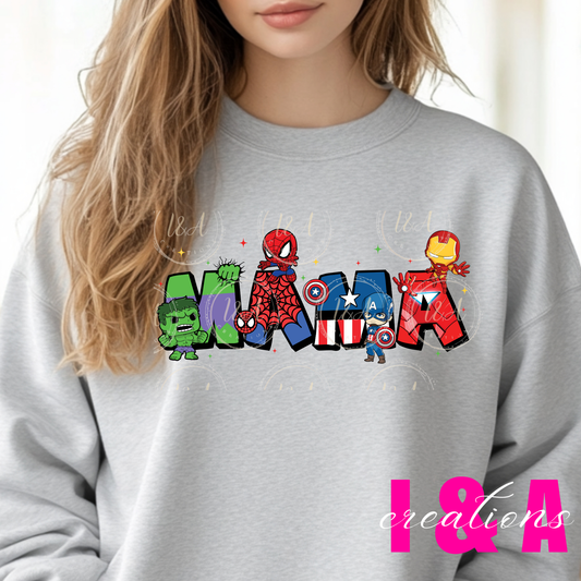 #423 MAMA-super heroes