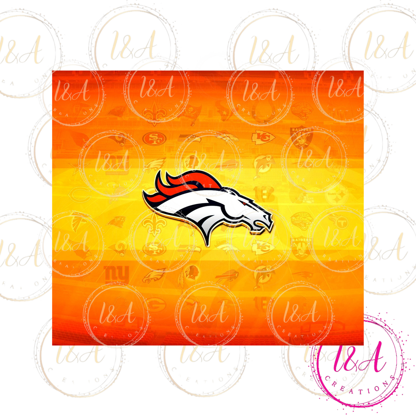Orange and yellow