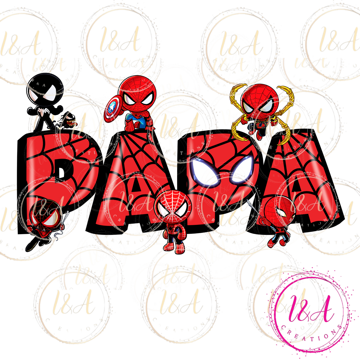 #450 PAPA- DAD spider