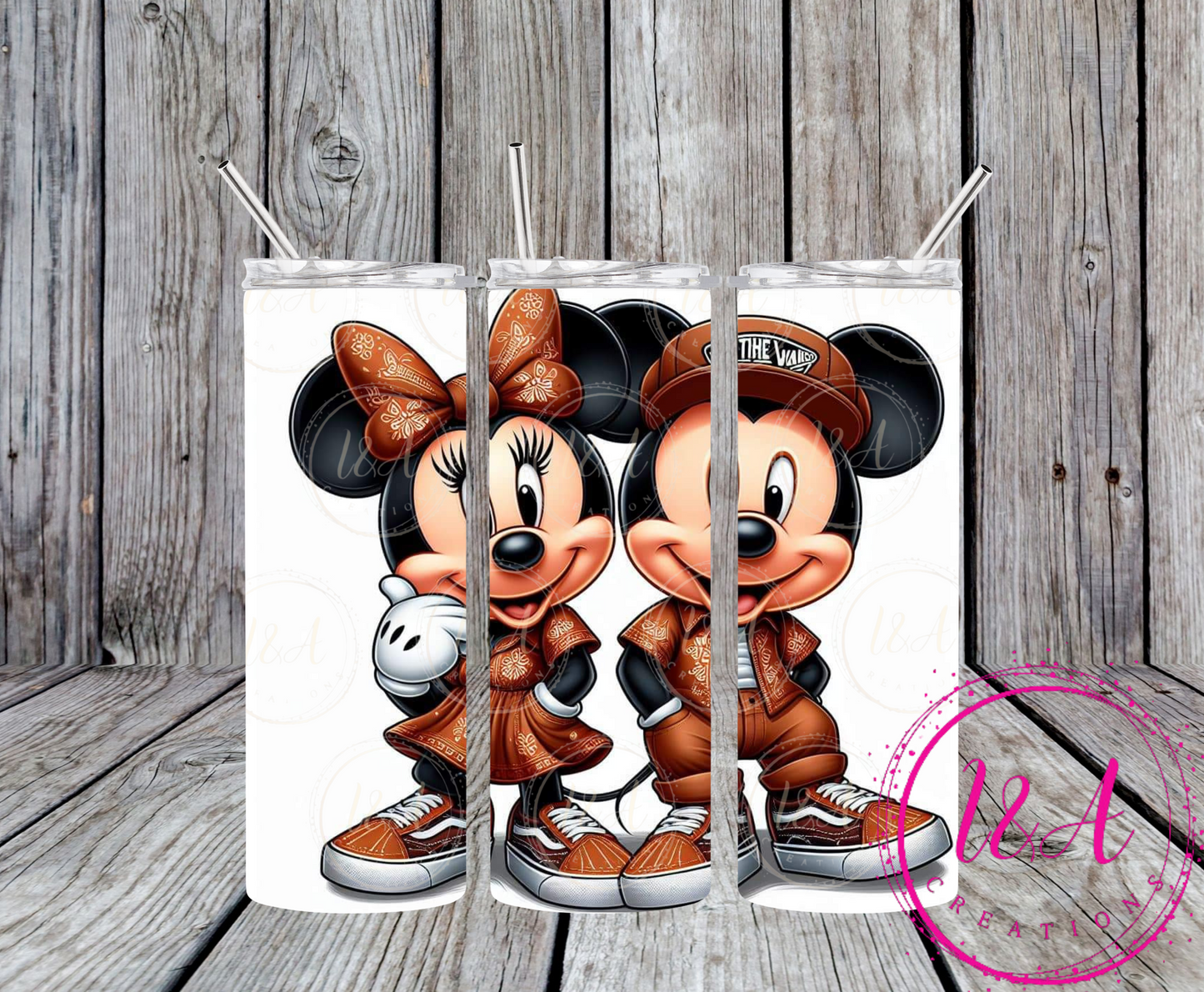 Mouse with brown outfit