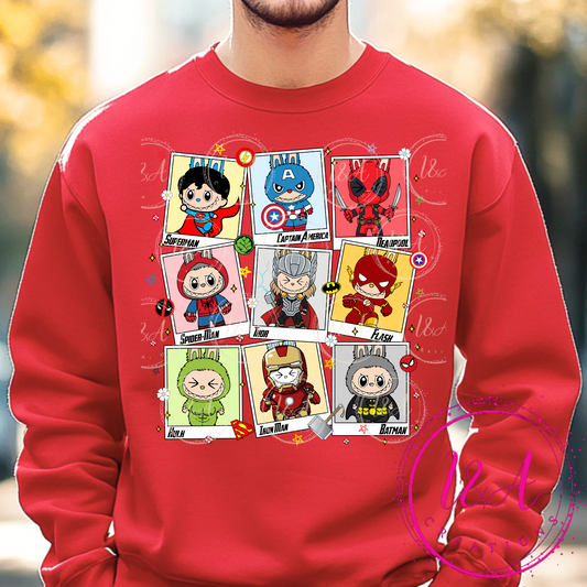 #840B labubu super heroes