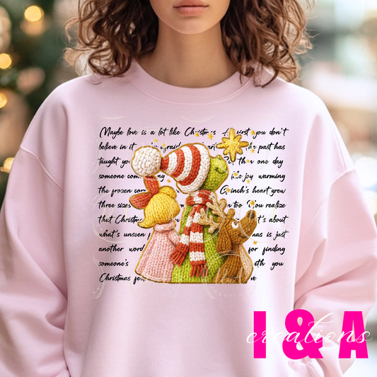 #232C Faux chrochet whoville friends