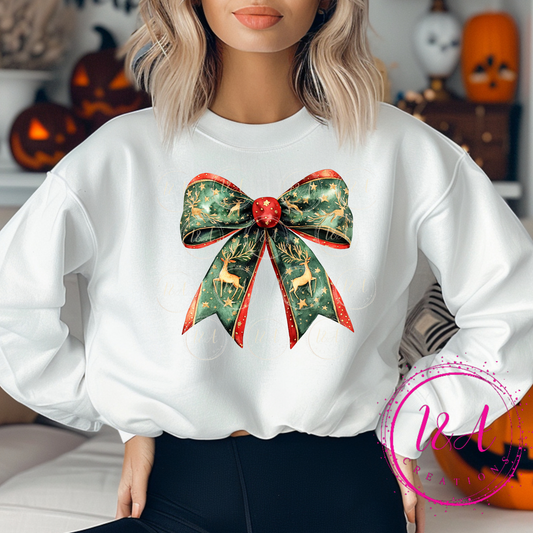 #227B raindeer bow