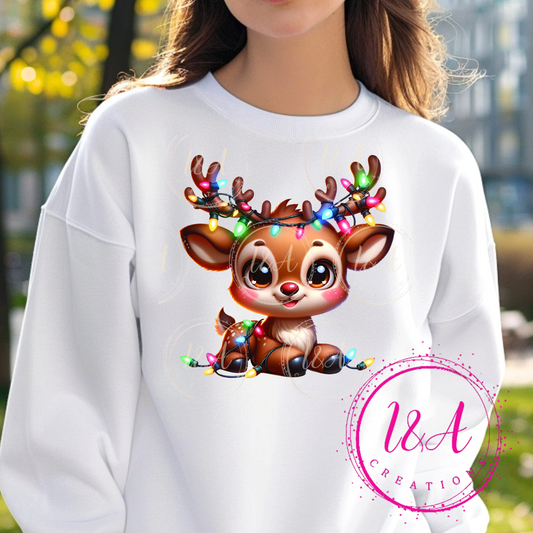 #399B Christmas reindeer