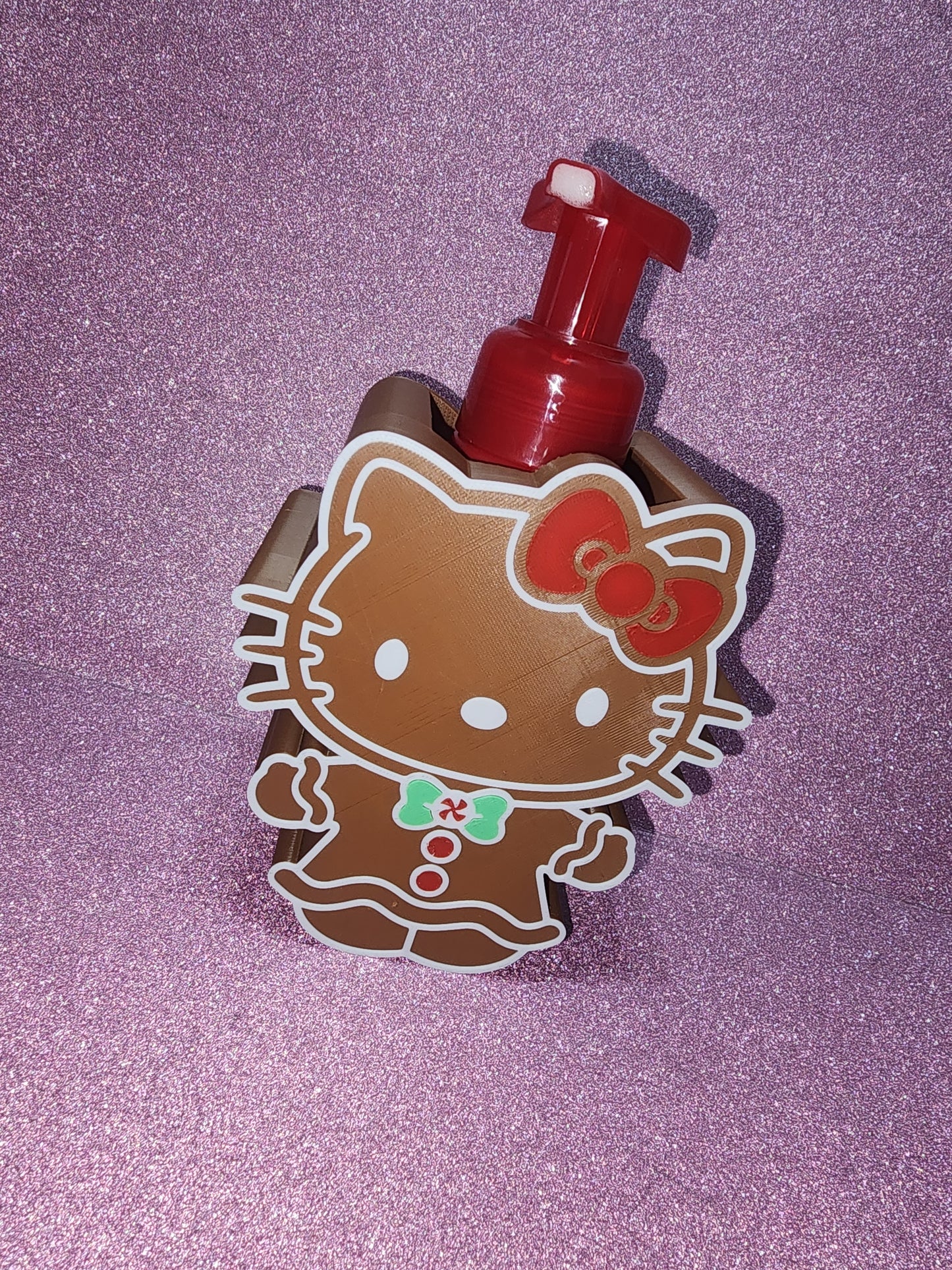 Kitty gingerbread soap holder (bath&body works)