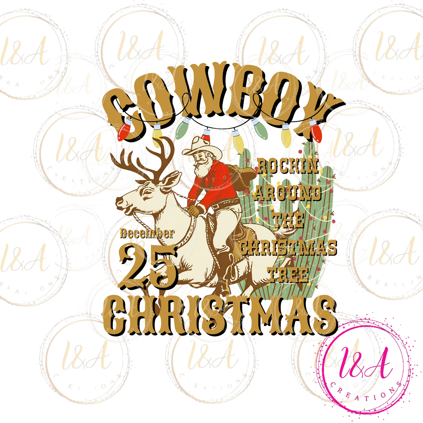 #404B Cowboy Christmas