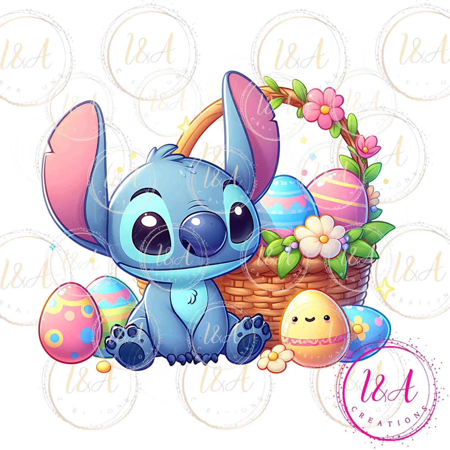 #491 blue alien Easter