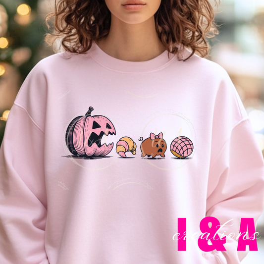 #143C pumpkin chasing pan