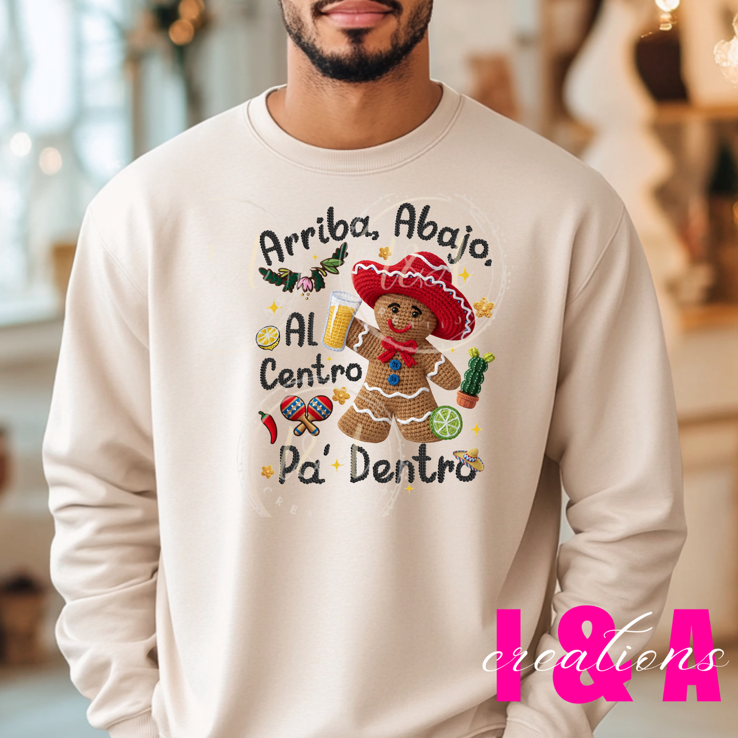 #185C Faux chrochet Arriba abajo