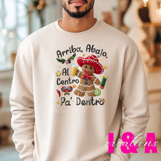 #185C Faux chrochet Arriba abajo