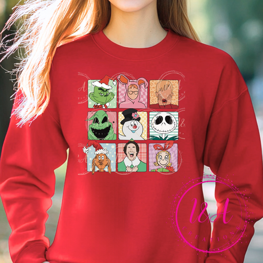 #432B Christmas friends