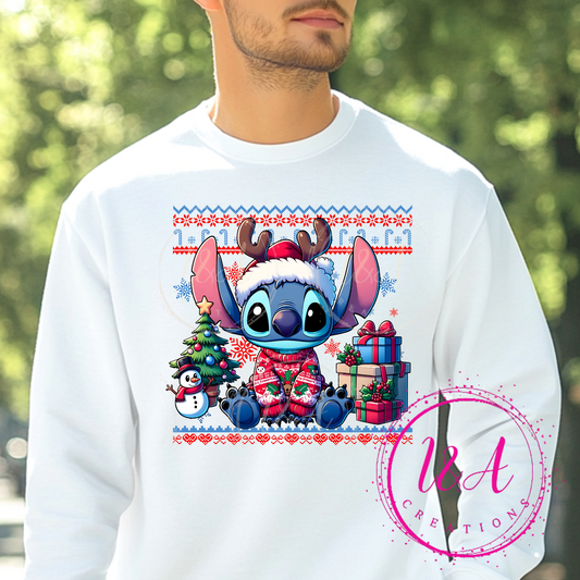 #68C Christmas alien