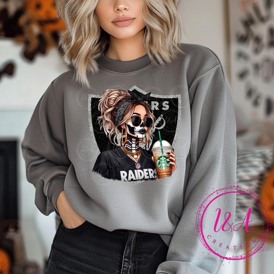 #456B skelly girl R
