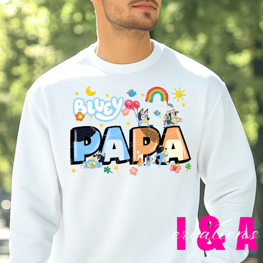#463 PAPA-DAD/ Blueyyyy