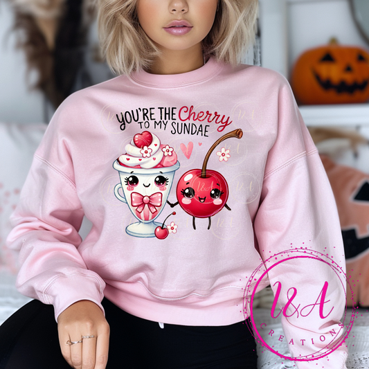 #663B you're the cherry to my sundae