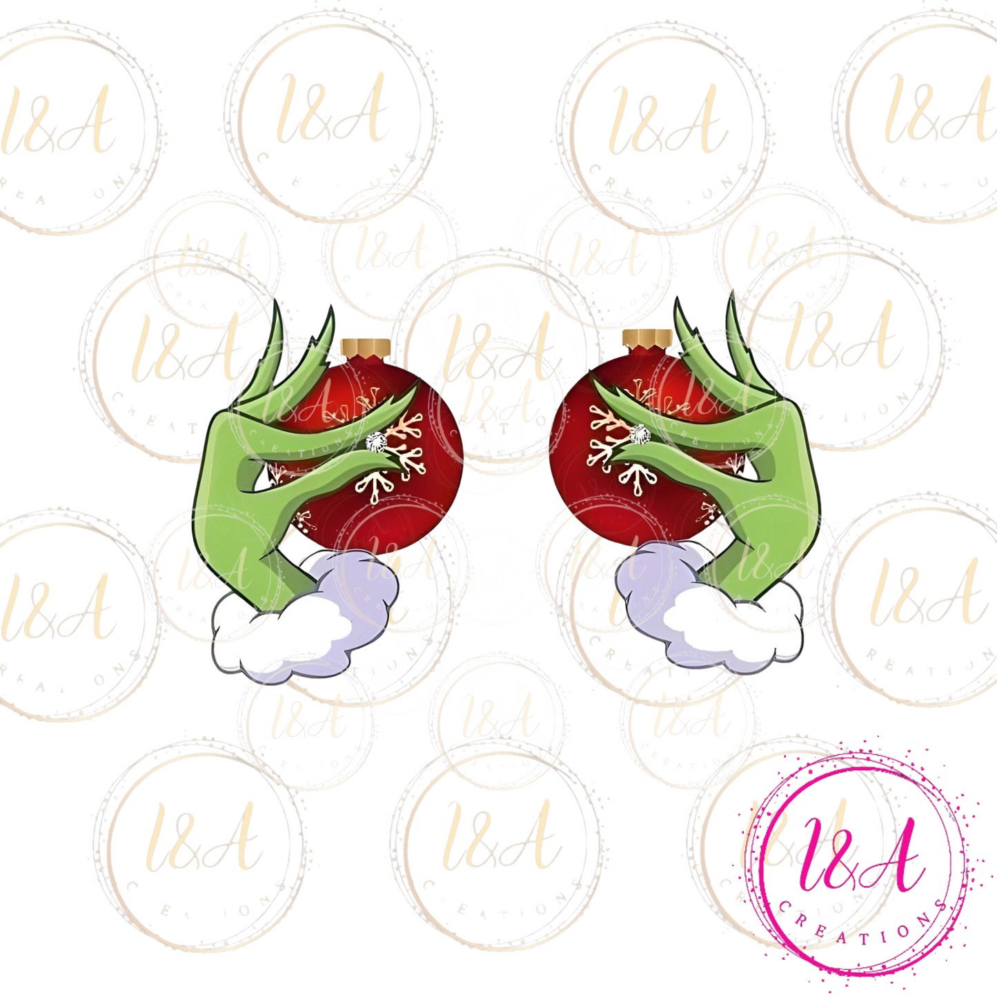#444B red ornaments