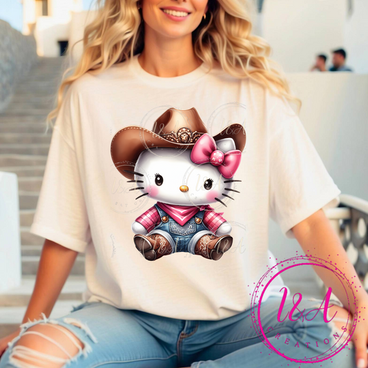 #148 cowgirl cat