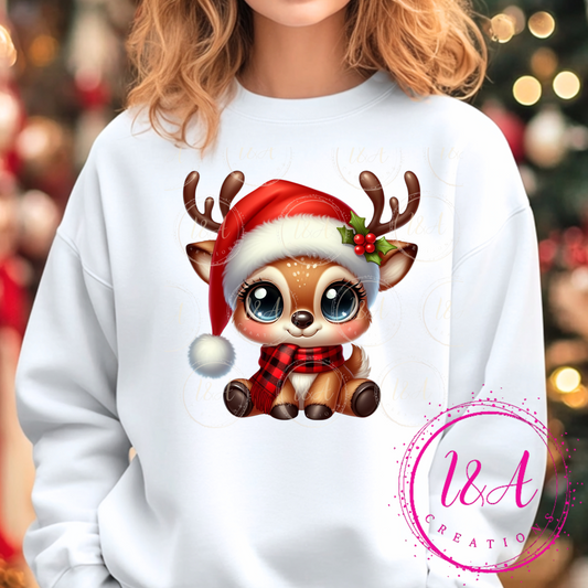 #248B Cute reindeer