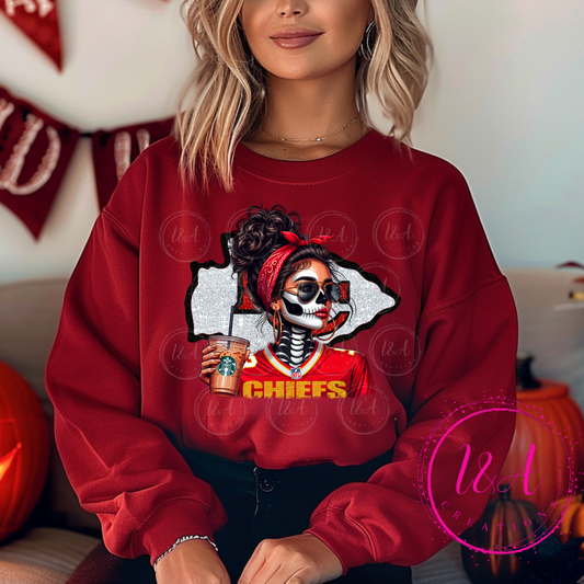 #455B skelly girl C