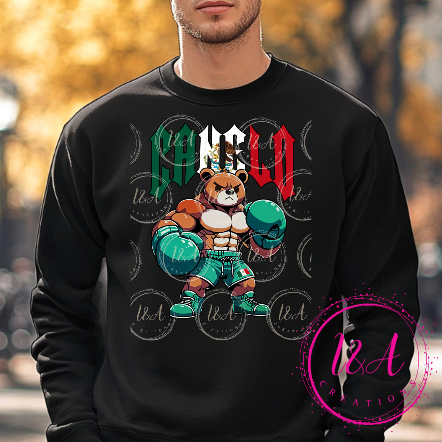#176B Boxing bear
