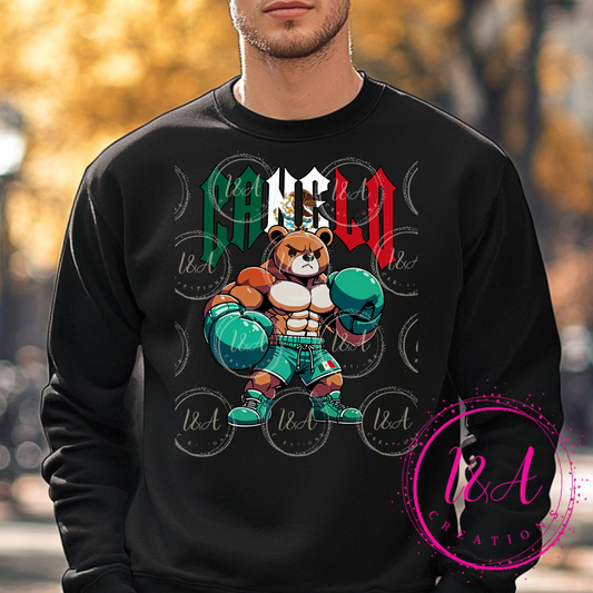 #176B Boxing bear