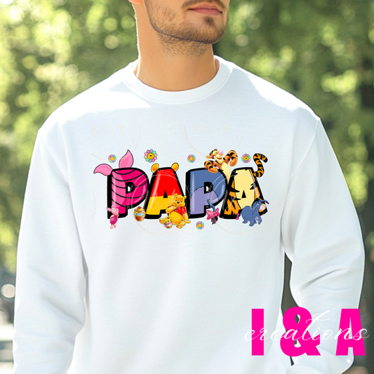 #454 PAPA-DAD/ honey bear