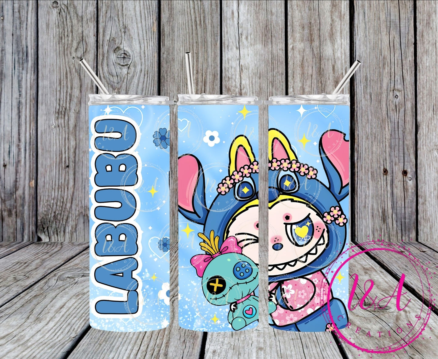 Labubu blue